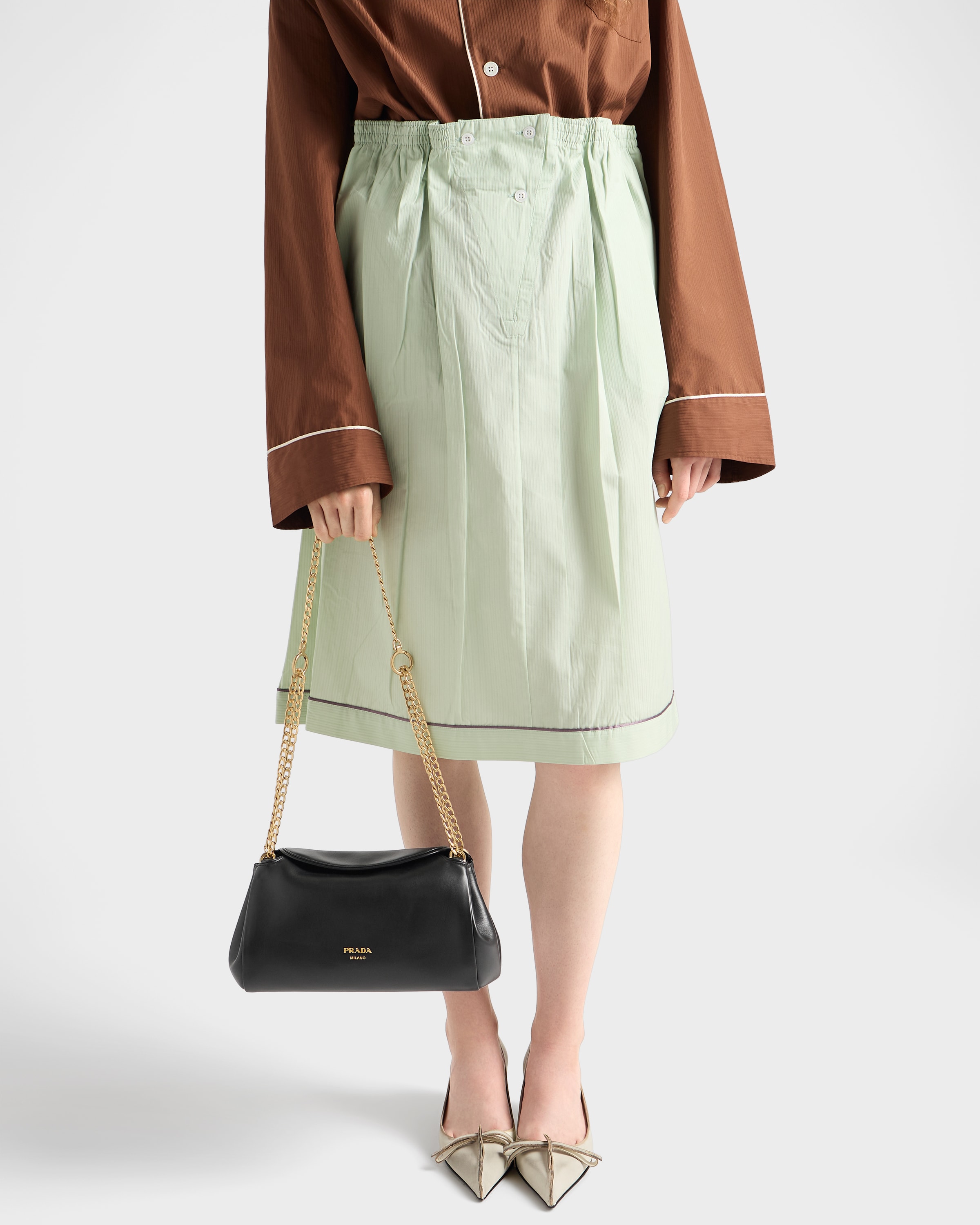 プラダ レディース】サフィアーノショルダーバッグ｜PRADA