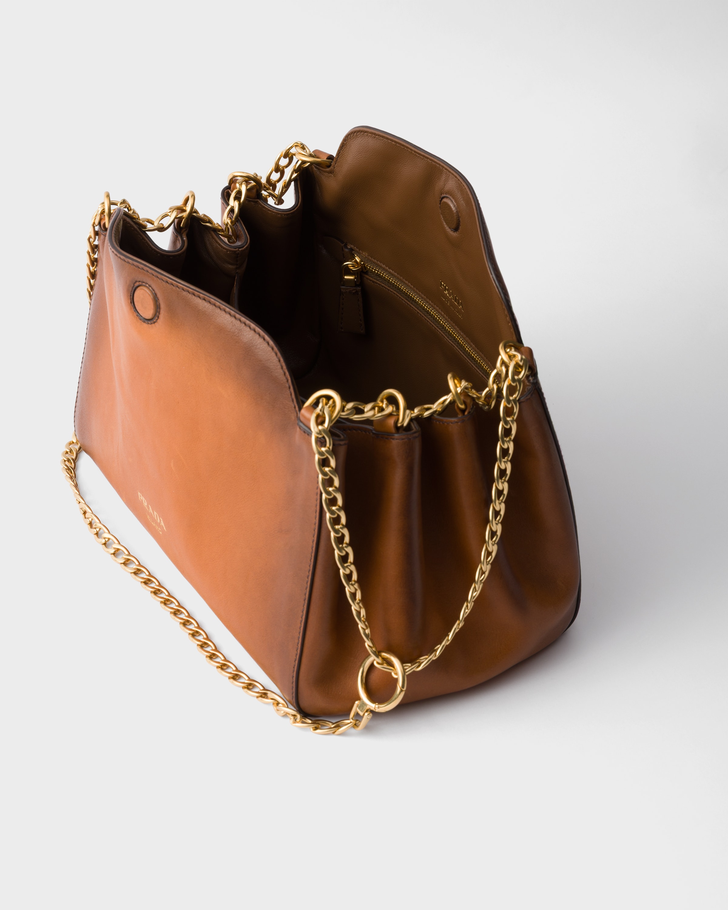 ★関税負担無し★ ※要在庫確認 PRADA Tumulte Shoulder bag Prada: Women's Small Prada Tumulte Nappa Leather Bag (Black