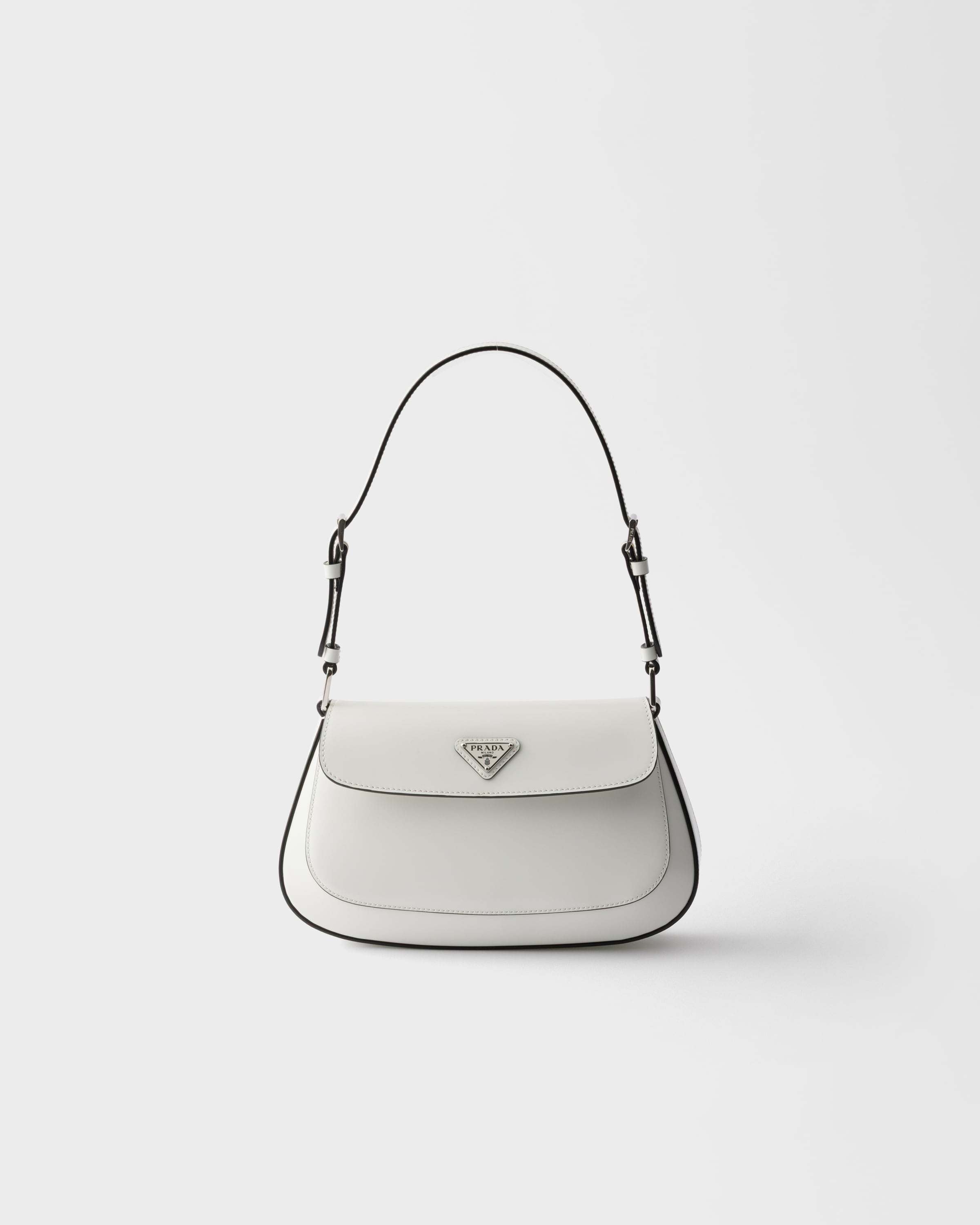 Prada Prada Cleo brushed leather shoulder bag