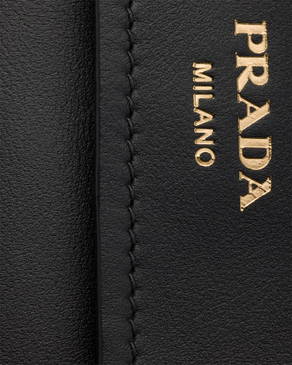 Prada Carry medium leather shoulder bag - Black Prada Carry medium leather shoulder bag - Black