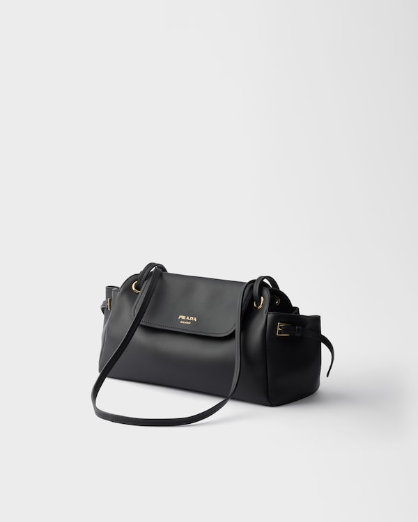 Prada Carry medium leather shoulder bag - Black Prada Carry medium leather shoulder bag - Black