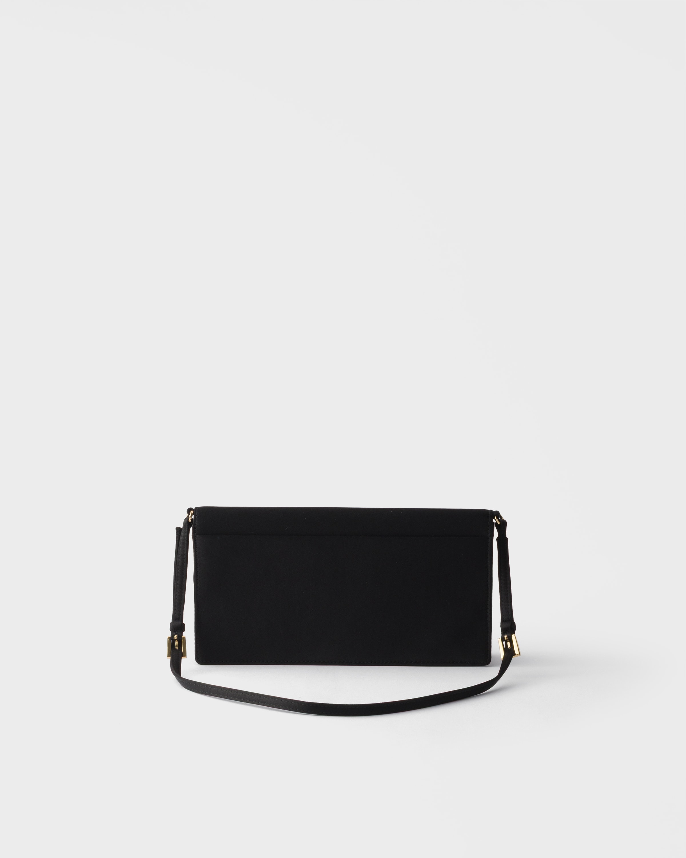 ブラック サテン ミニ ショルダーバッグ | PRADA - 日本