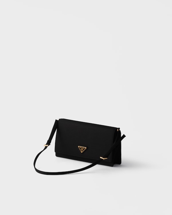 Satin mini shoulder bag - 블랙 Satin mini shoulder bag - 블랙