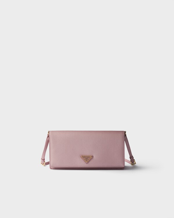 Satin mini shoulder bag - Alabaster Pink Satin mini shoulder bag - Alabaster Pink