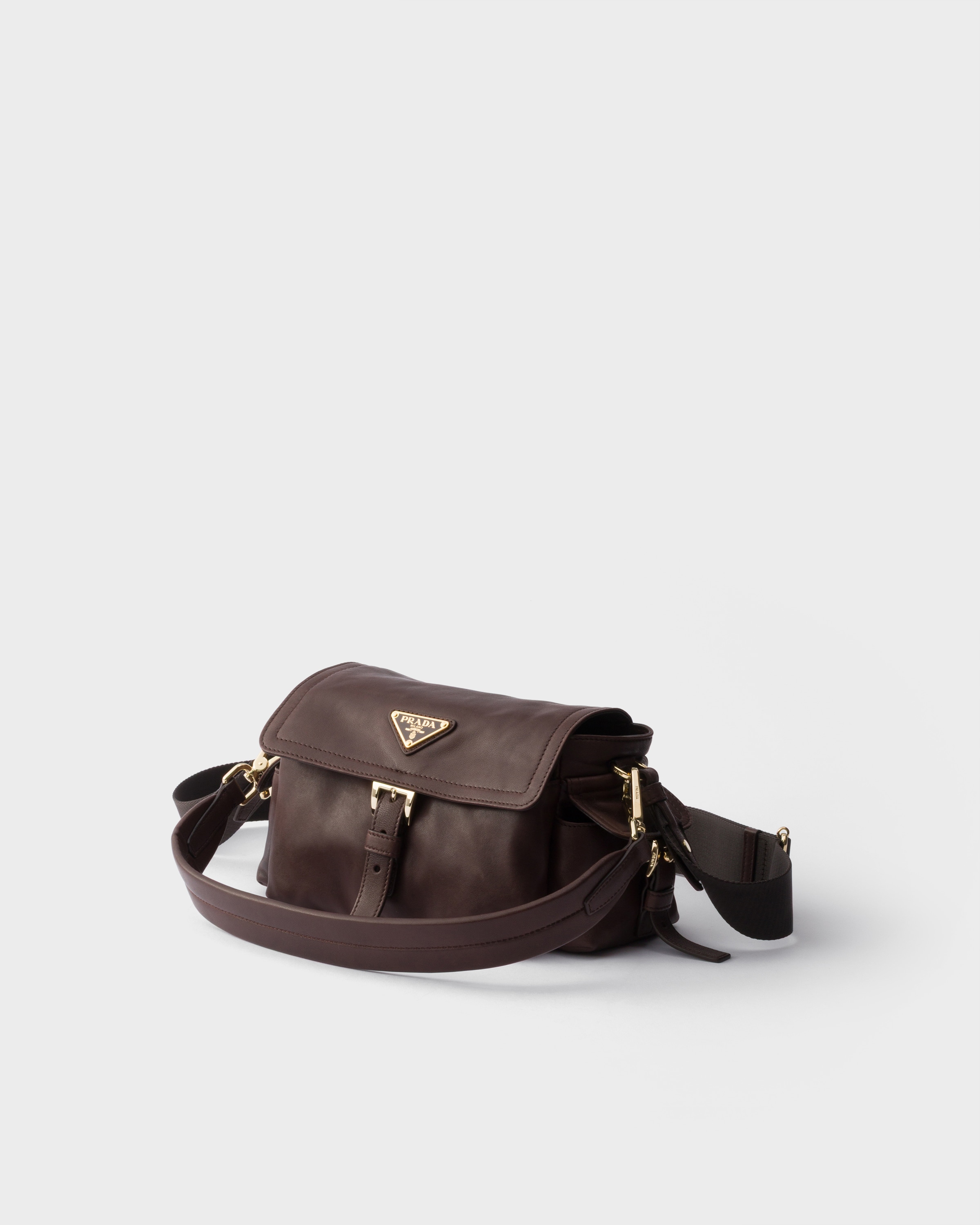 Sienna Prada Explore Nappa Leather Mini-bag | PRADA - United States