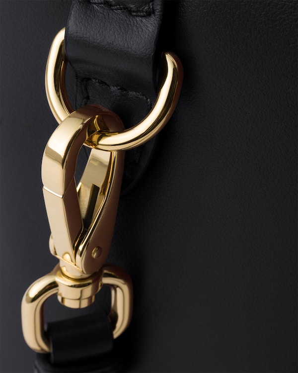 Prada Carry mini leather handbag - Black Prada Carry mini leather handbag - Black