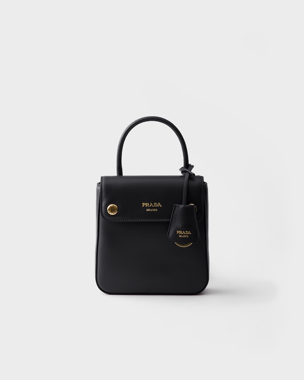 Prada Carry mini leather handbag - Black Prada Carry mini leather handbag - Black