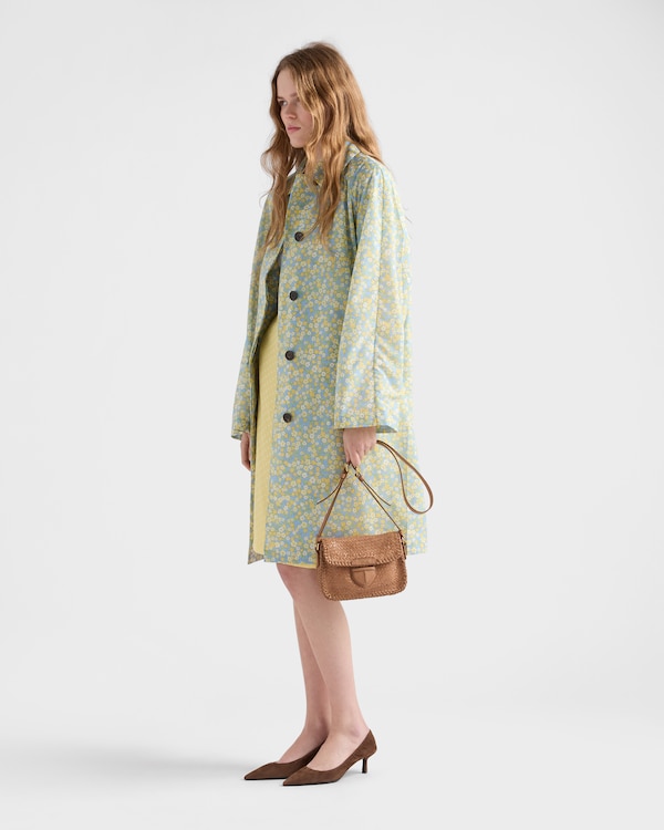 Woven leather mini shoulder bag - Sand Beige Woven leather mini shoulder bag - Sand Beige