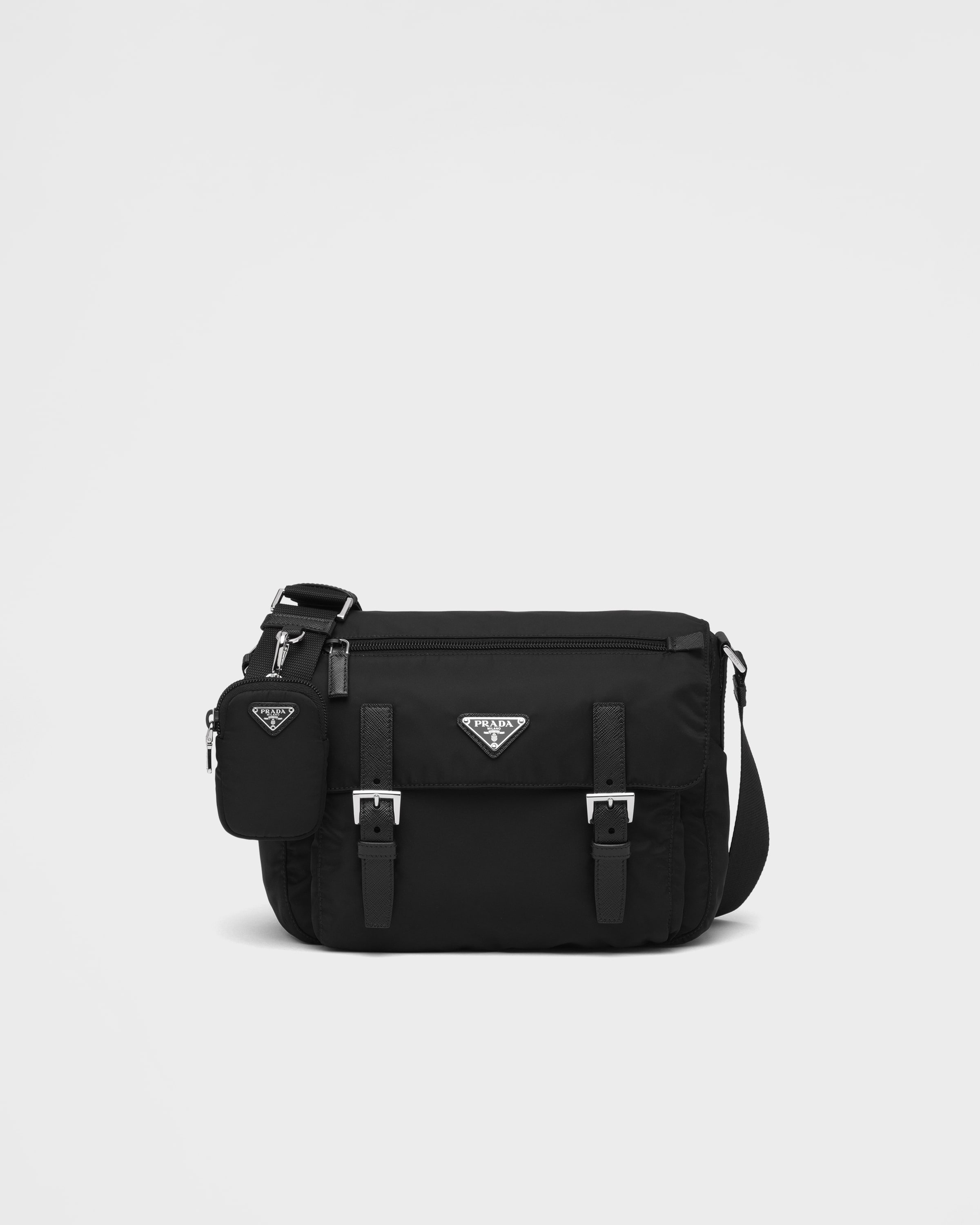 Black Renylon Shoulder Bag PRADA