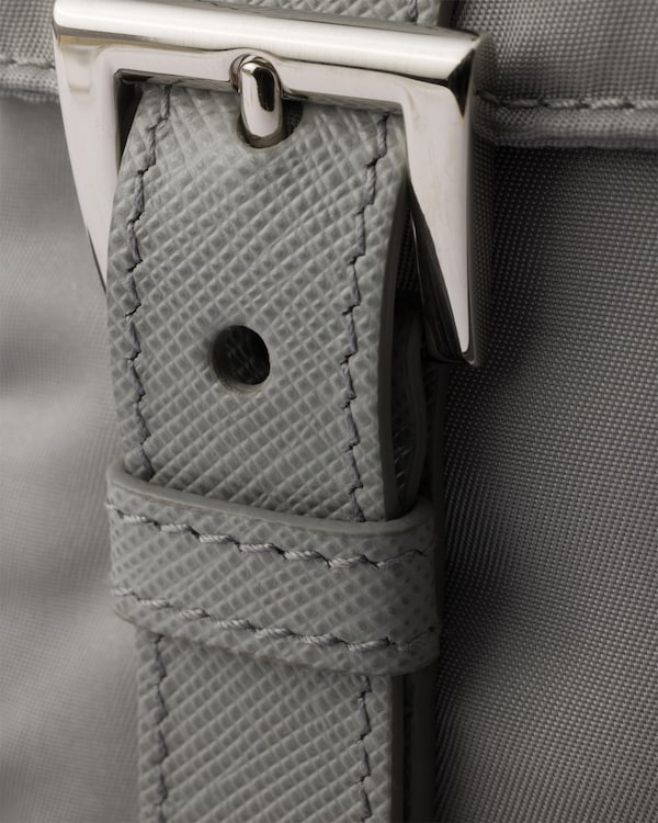 Re-Nylon shoulder bag - Cloudy Gray Re-Nylon shoulder bag - Cloudy Gray