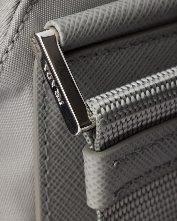 Re-Nylon shoulder bag - Cloudy Gray Re-Nylon shoulder bag - Cloudy Gray