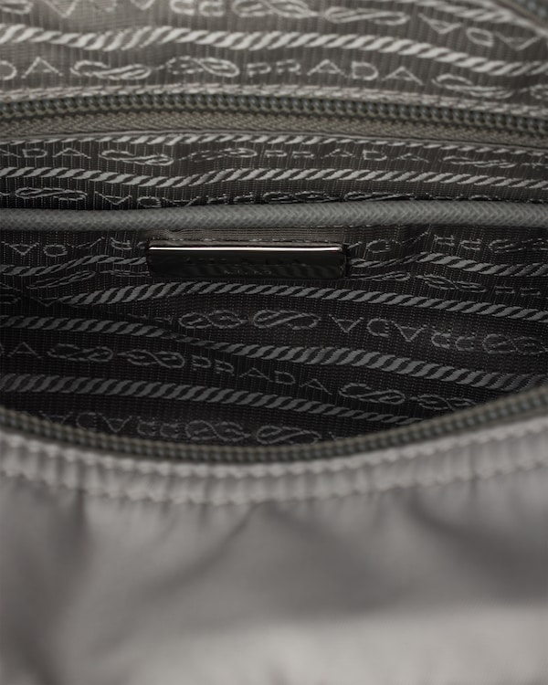 Re-Nylon shoulder bag - Cloudy Gray Re-Nylon shoulder bag - Cloudy Gray