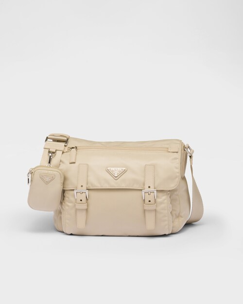 Desert Beige Re-Nylon shoulder bag | Prada