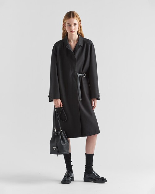 Prada Leather bucket bag 2