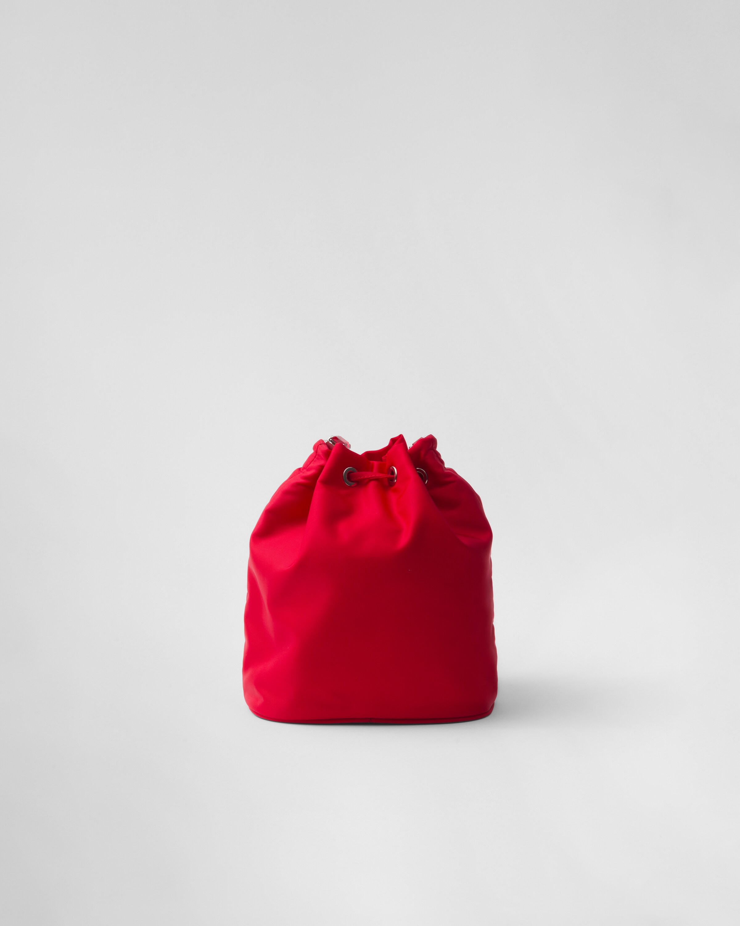 Shop Prada Re-nylon Mini-bag In Red