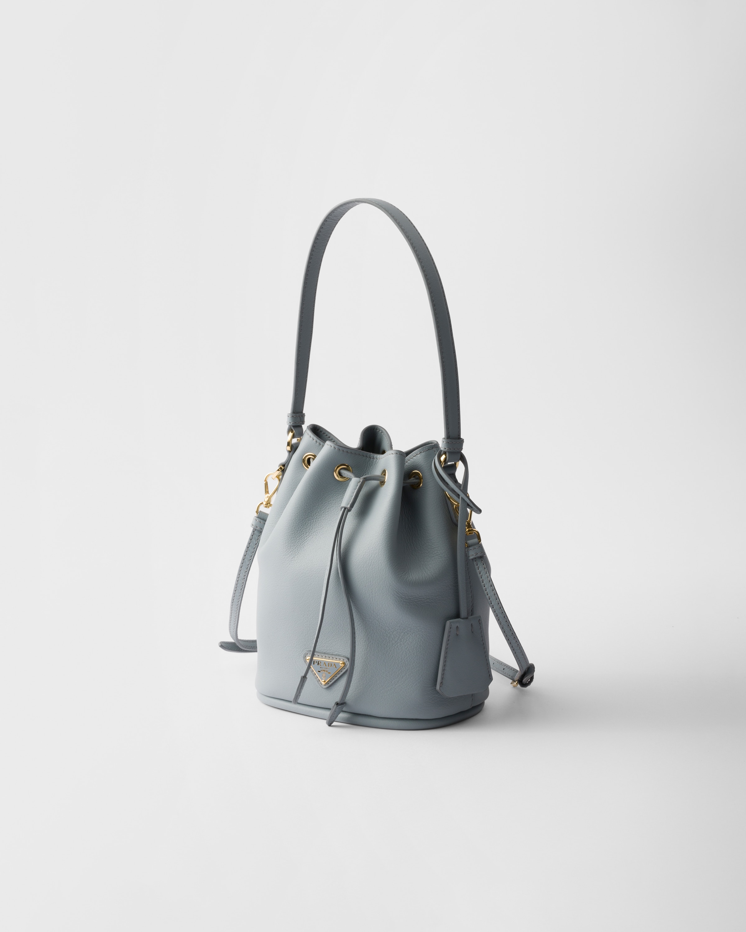Prada Black Leather Shoulder Bag | italist