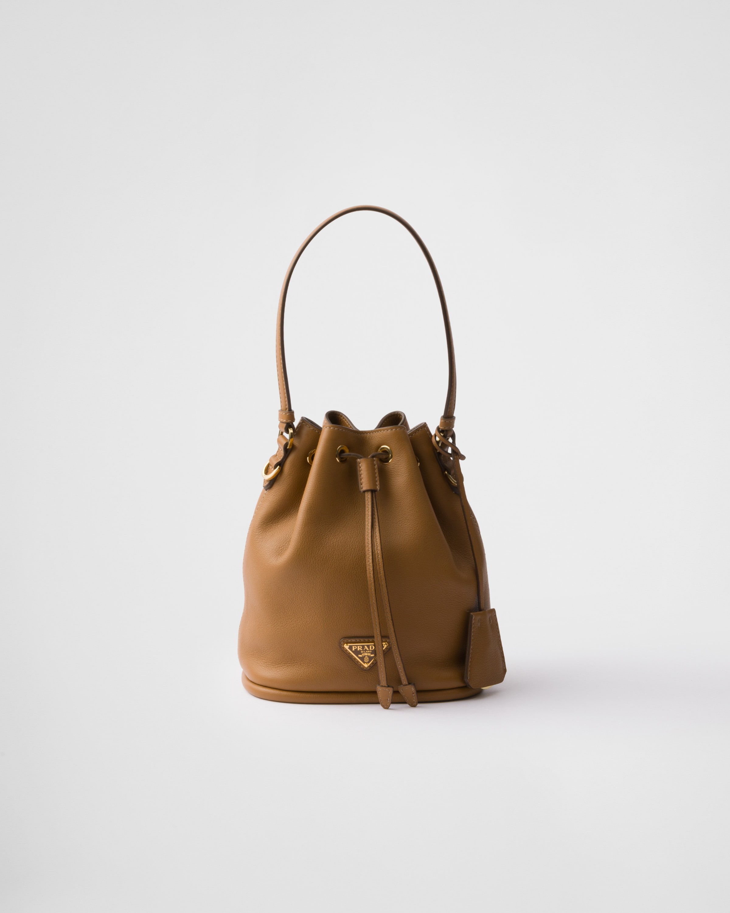 キャメル レザー ミニバッグ | PRADA