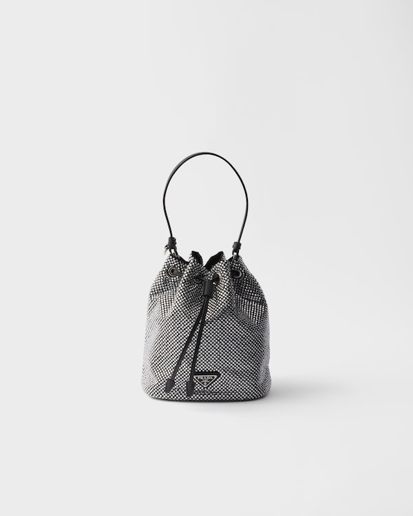 【VIPセール｜限定】PRADA スタッズ&クリスタル バッグ 1BG067 VIPセール｜限定】PRADA スタッズ&クリスタル バッグ 1BG067