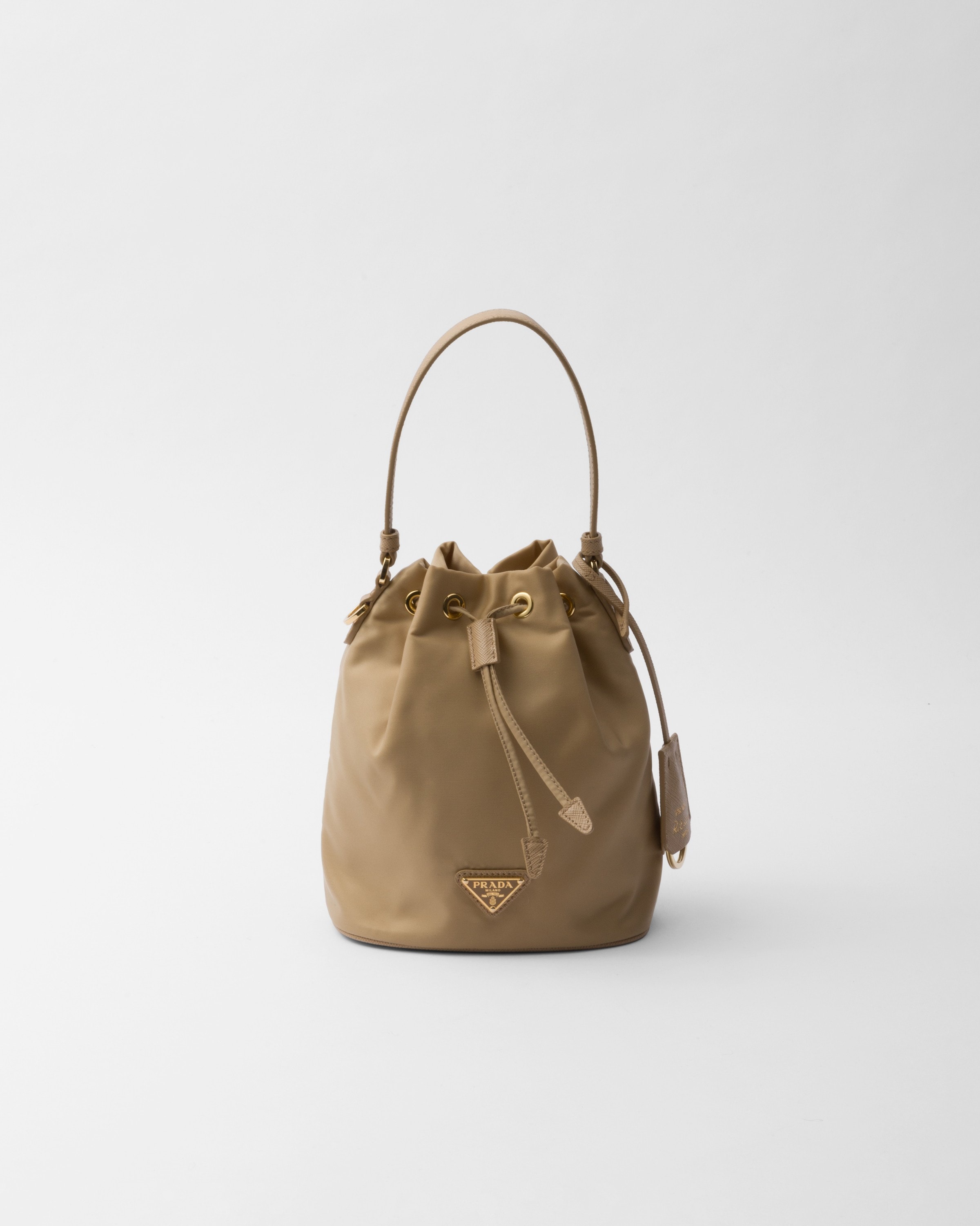 Camel Brown Prada Re edition 1978 Re nylon Mini bag PRADA