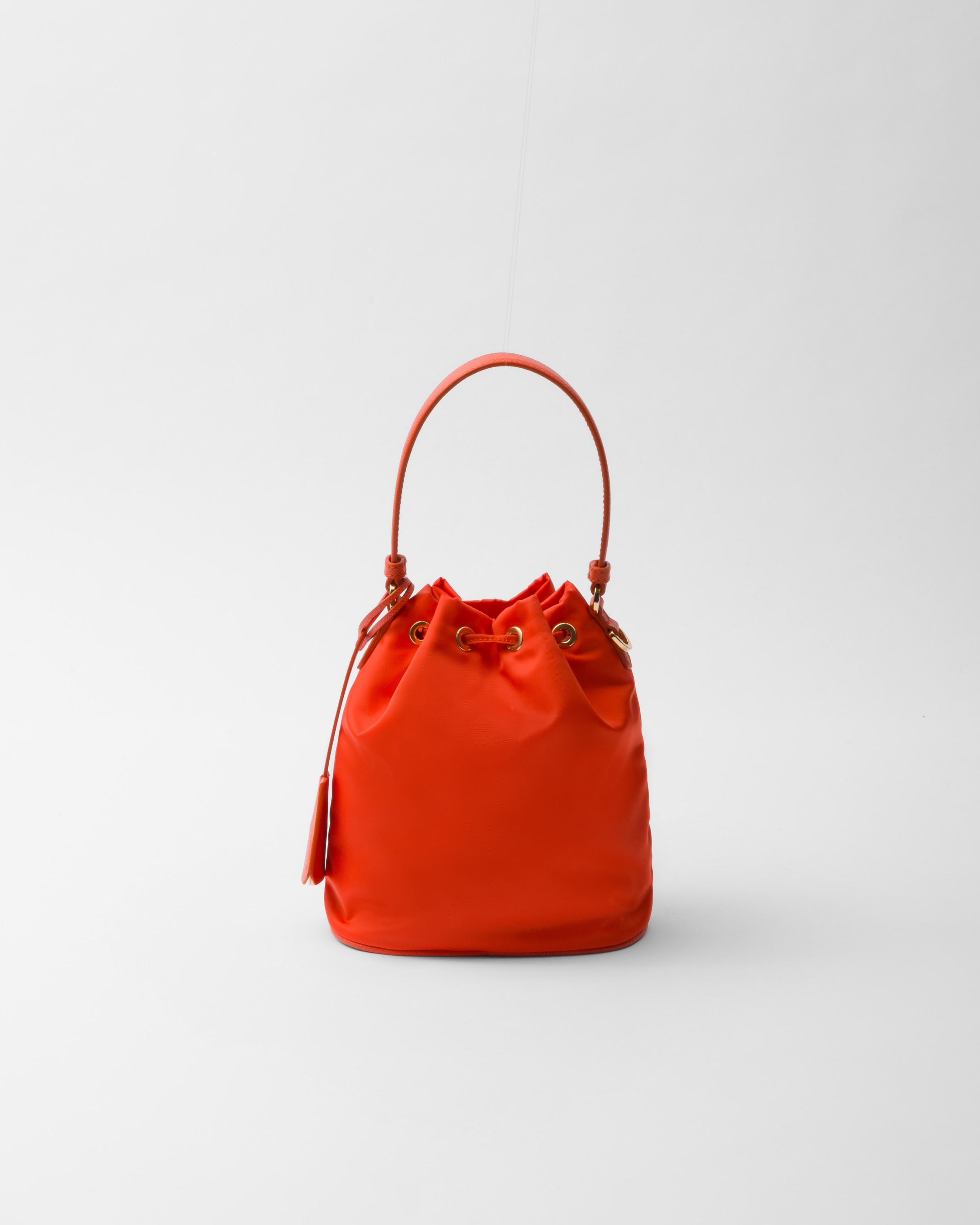 Shop Prada Re-edition 1978 Mini Bag Aus Re-nylon In Orange