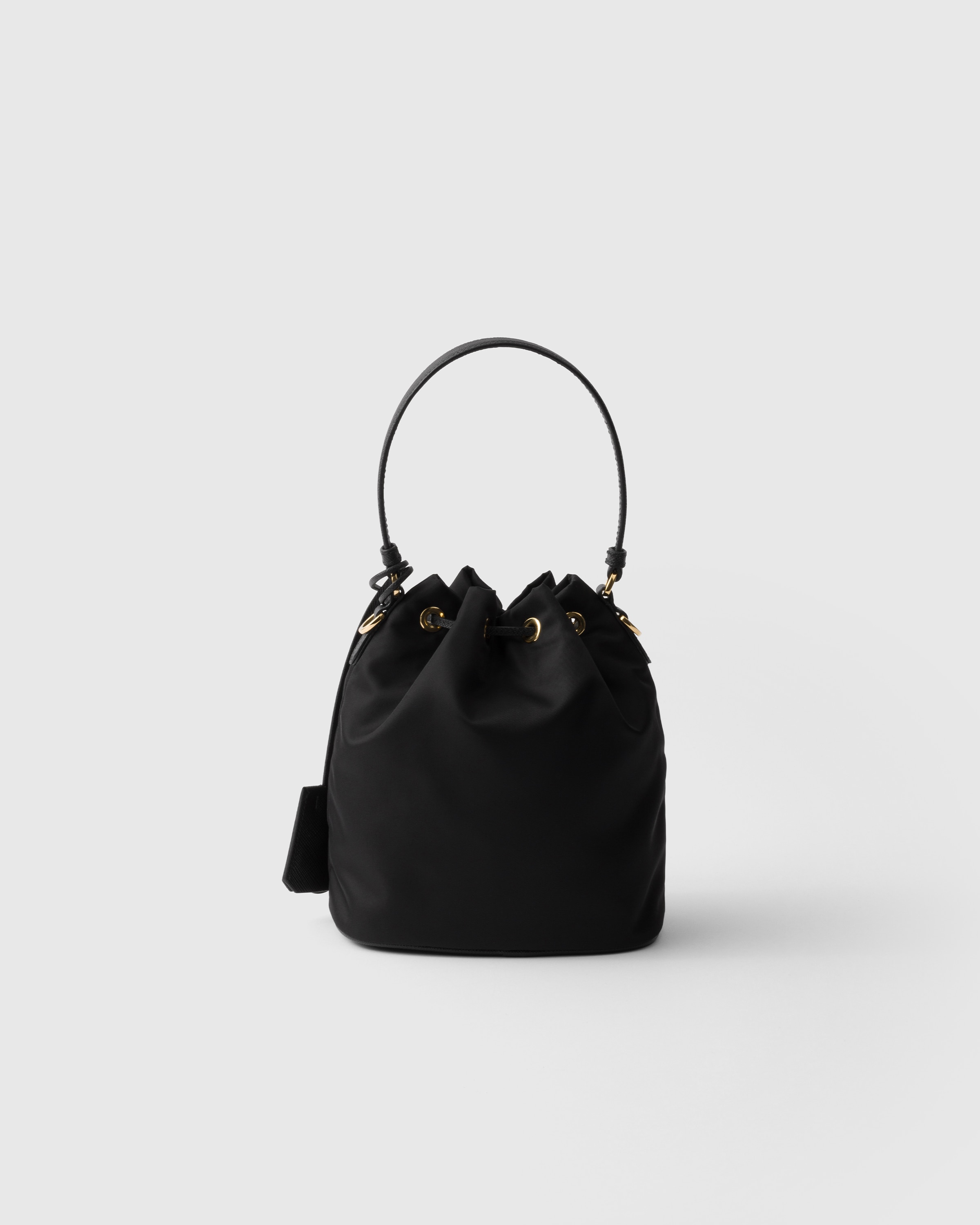 Shop Prada Re-edition 1978 Re-nylon Mini-bag In Schwarz