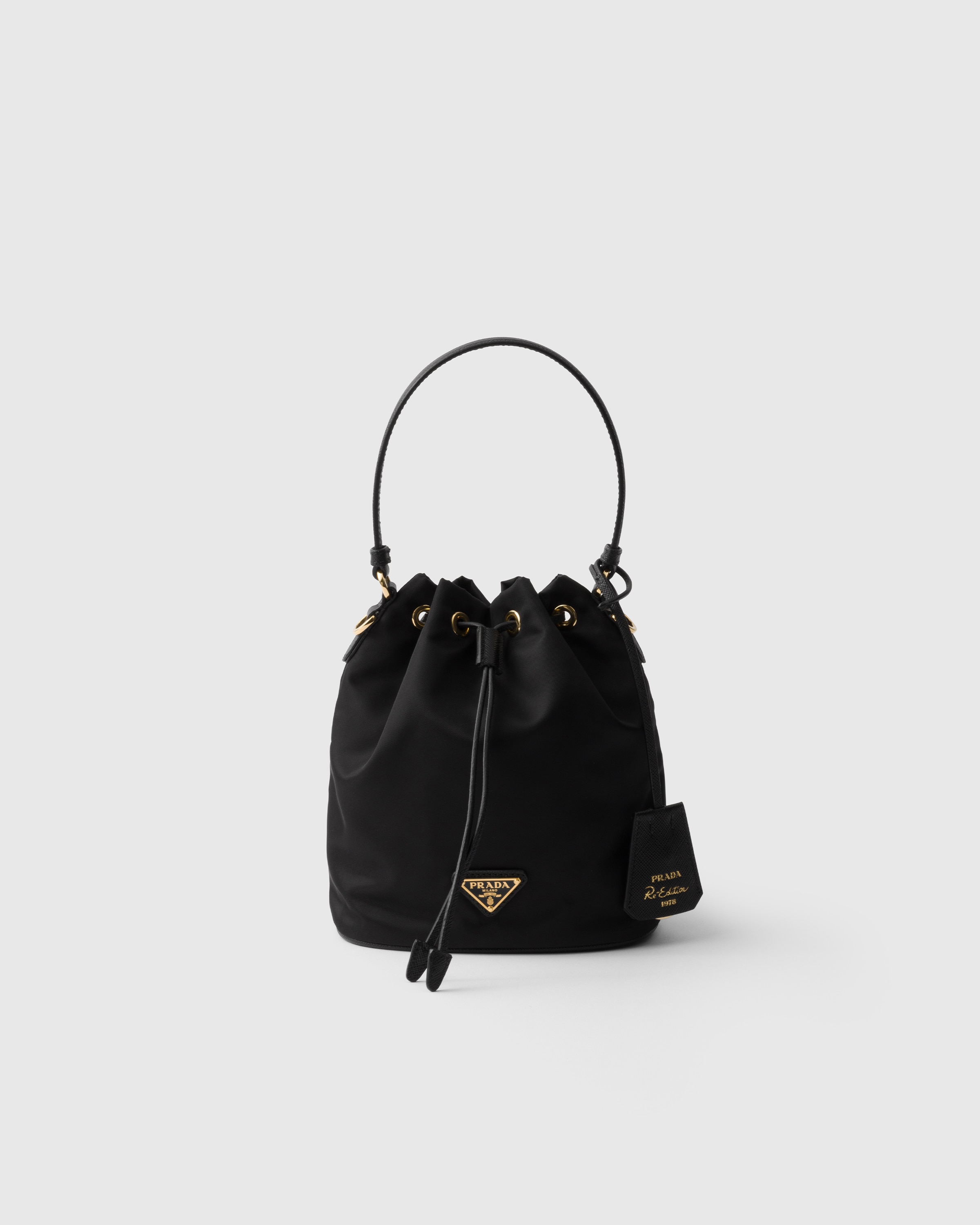 Prada Re-edition 1978 Re-nylon Mini-bag In Schwarz