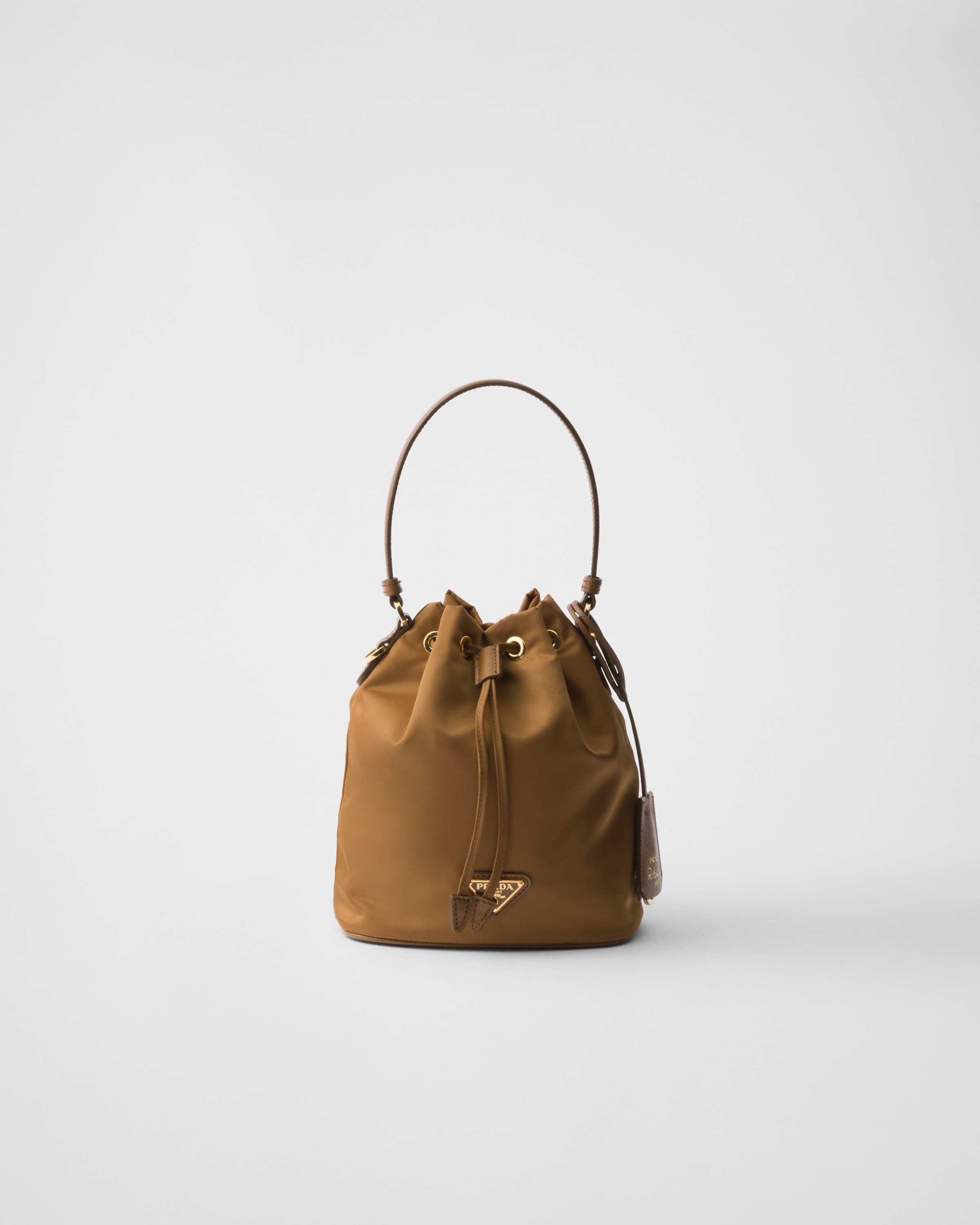 Prada Re-edition 1978 Re-nylon Mini-bag In Brandy