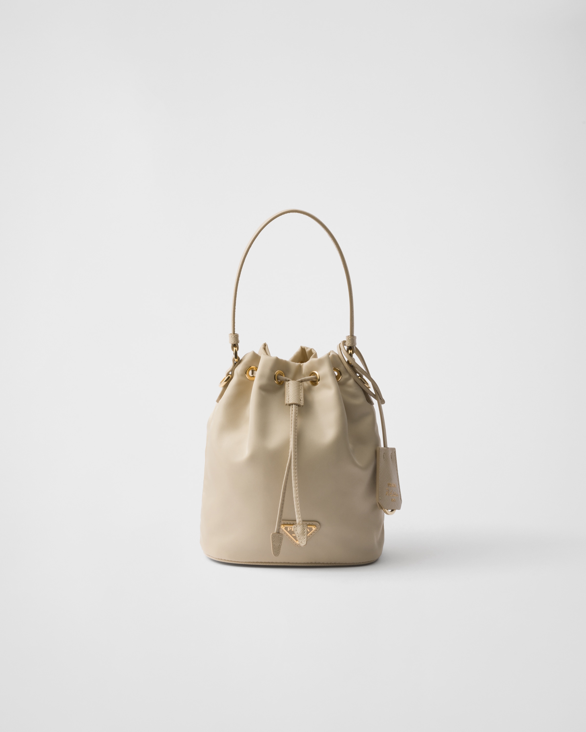 Prada Re-edition 1978 Re-nylon Mini-bag In Desert Beige