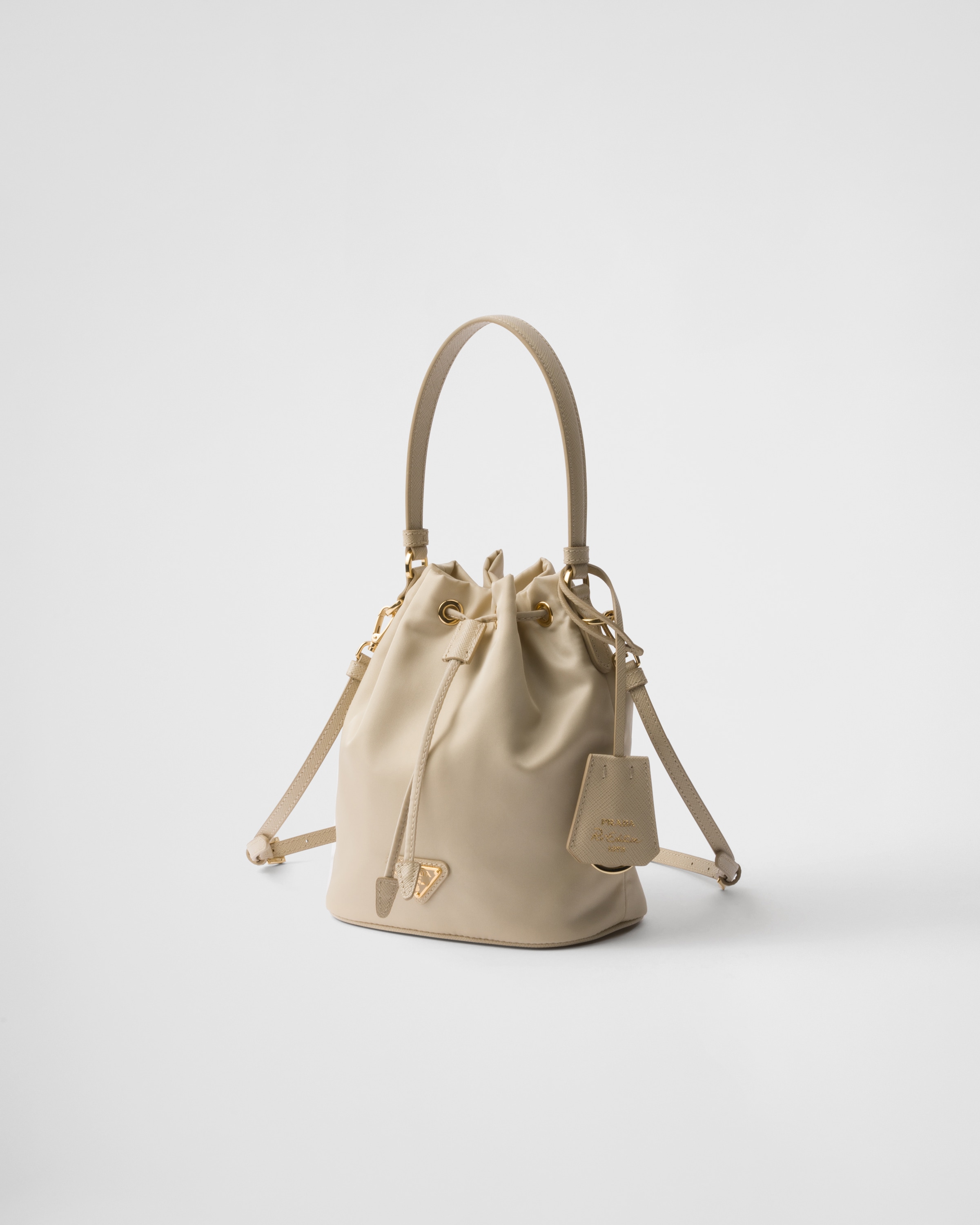 Prada Re-edition 1978 Mini Shoulder Bag In Desert Beige