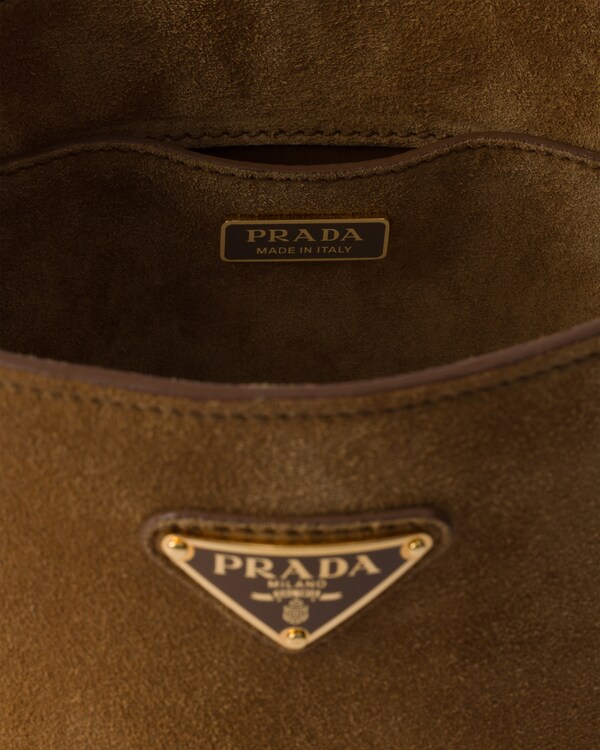 Mini suede bucket bag - Cinnamon Mini suede bucket bag - Cinnamon