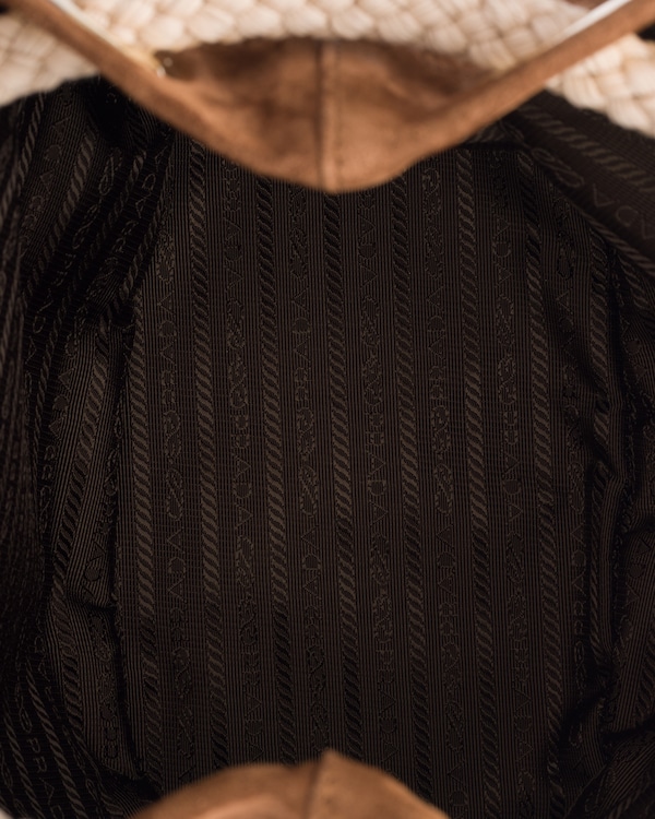 Petit sac seau Prada Mariner en daim Petit sac seau Prada Mariner en daim