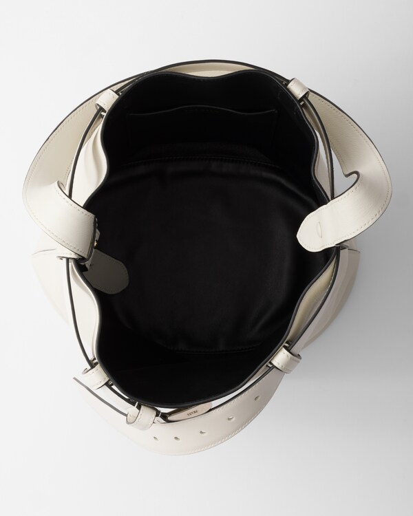 Prada Buckle leather bucket bag with belt Prada Buckle leather bucket bag with belt