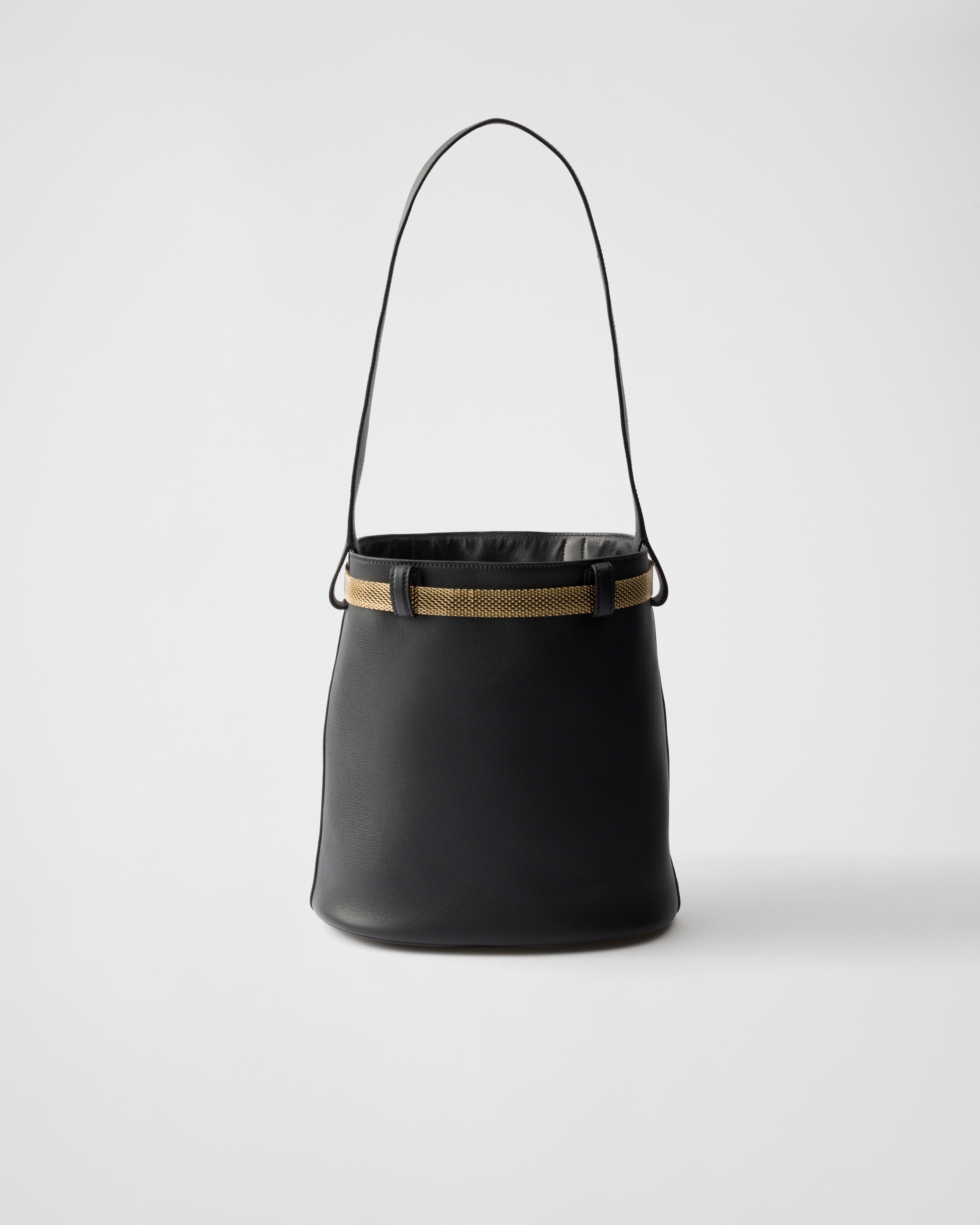 Black Cotton Bucket Hat | PRADA