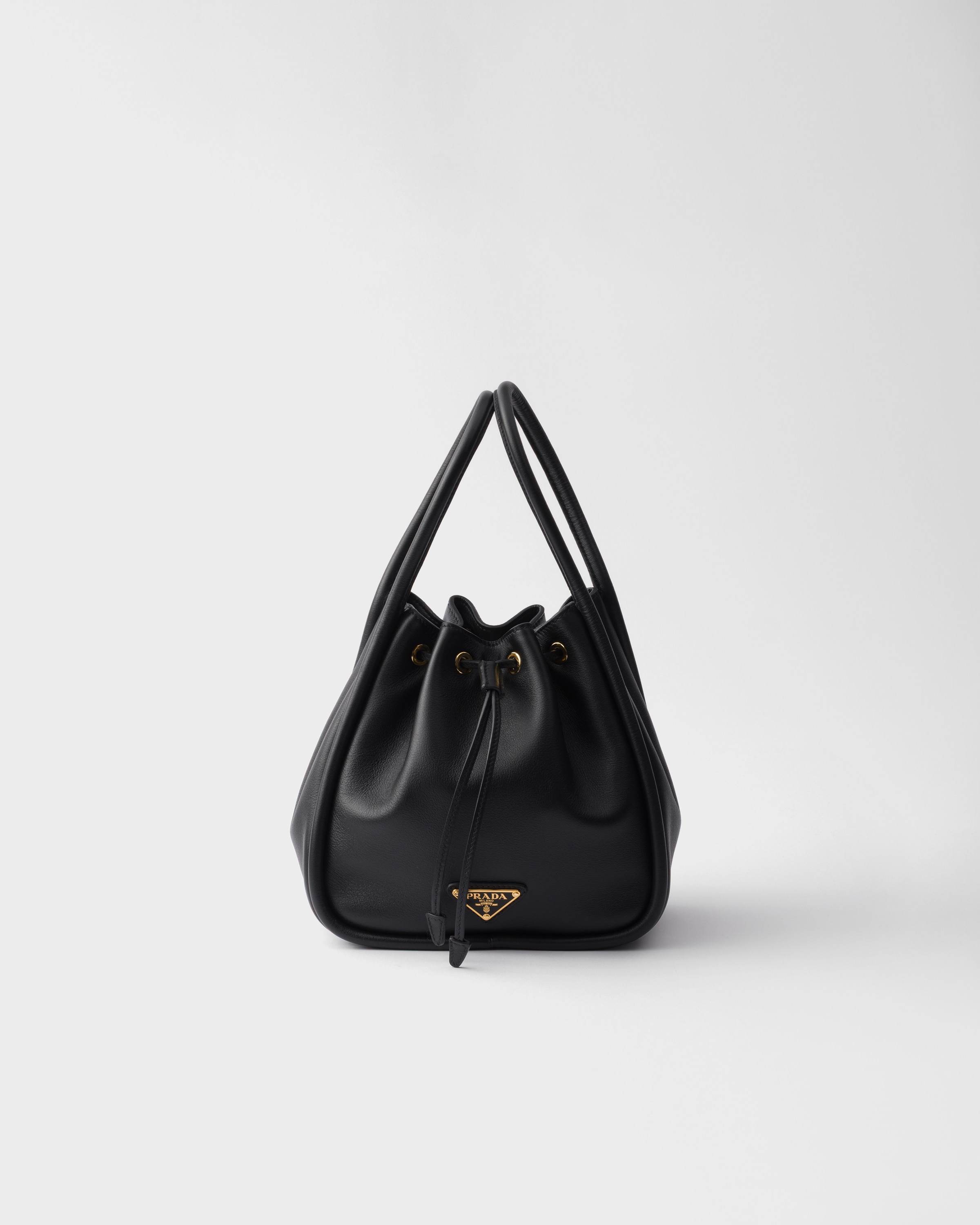 Prada Darling Leather Mini Bucket Bag