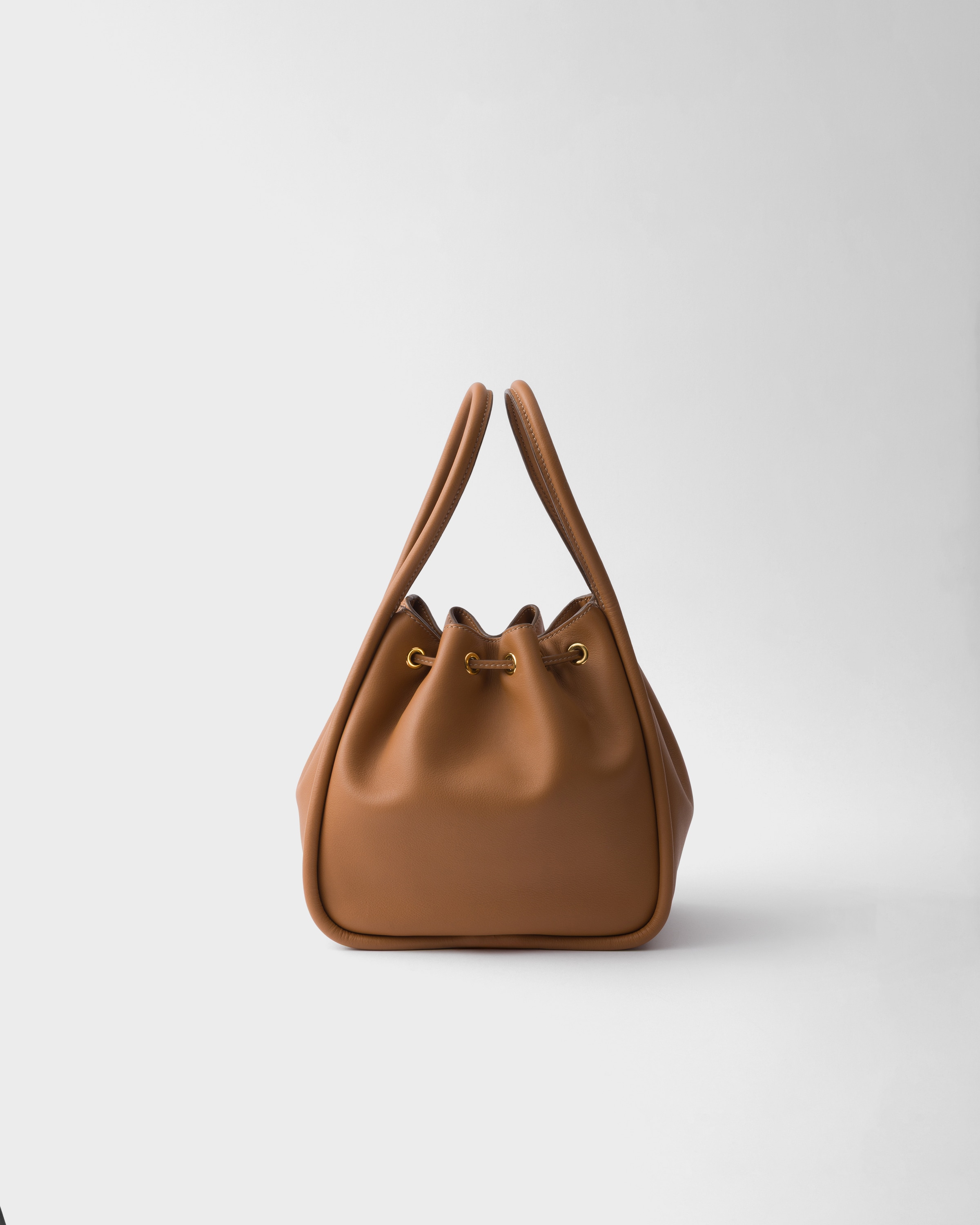 Prada Darling Leather Mini Bucket Bag