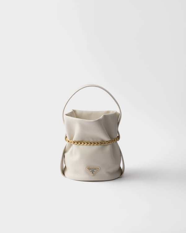 Prada Petit Sac Noir mini nappa leather bucket bag Prada Petit Sac Noir mini nappa leather bucket bag