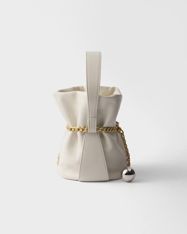 Prada Petit Sac Noir mini nappa leather bucket bag Prada Petit Sac Noir mini nappa leather bucket bag