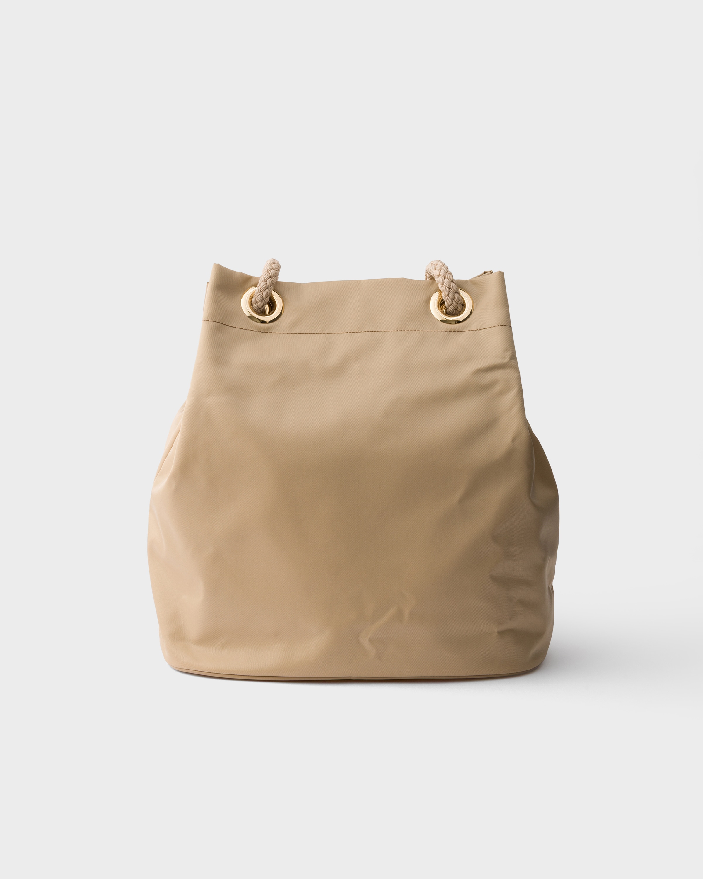美品 PRADA ノベルティショルダーバッグ バケットバッグ Baltic Blue Prada Mariner large Re-Nylon bucket bag | PRADA