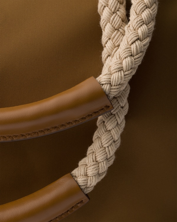 Prada Mariner large Re-Nylon bucket bag - Brandy Prada Mariner large Re-Nylon bucket bag - Brandy