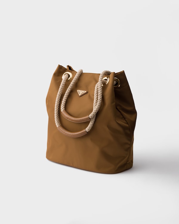 Prada Mariner large Re-Nylon bucket bag - Brandy Prada Mariner large Re-Nylon bucket bag - Brandy