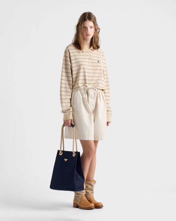 Prada Mariner large Re-Nylon bucket bag - Baltic Blue Prada Mariner large Re-Nylon bucket bag - Baltic Blue