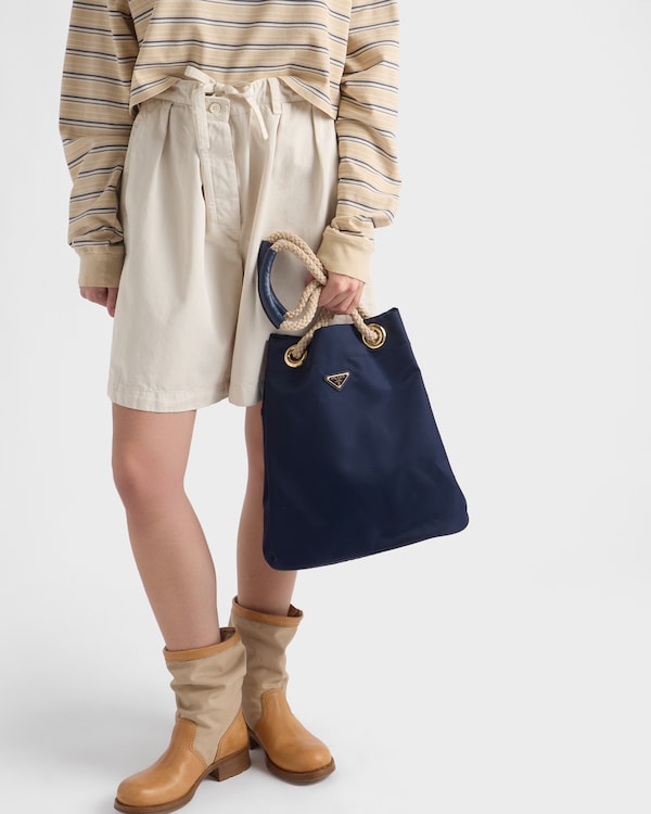 Prada Mariner large Re-Nylon bucket bag - Baltic Blue Prada Mariner large Re-Nylon bucket bag - Baltic Blue