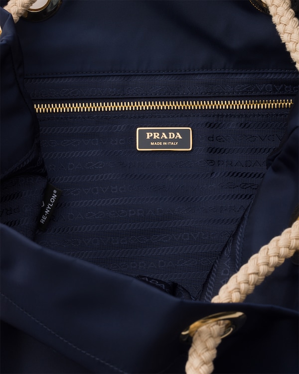 Prada Mariner large Re-Nylon bucket bag - Baltic Blue Prada Mariner large Re-Nylon bucket bag - Baltic Blue