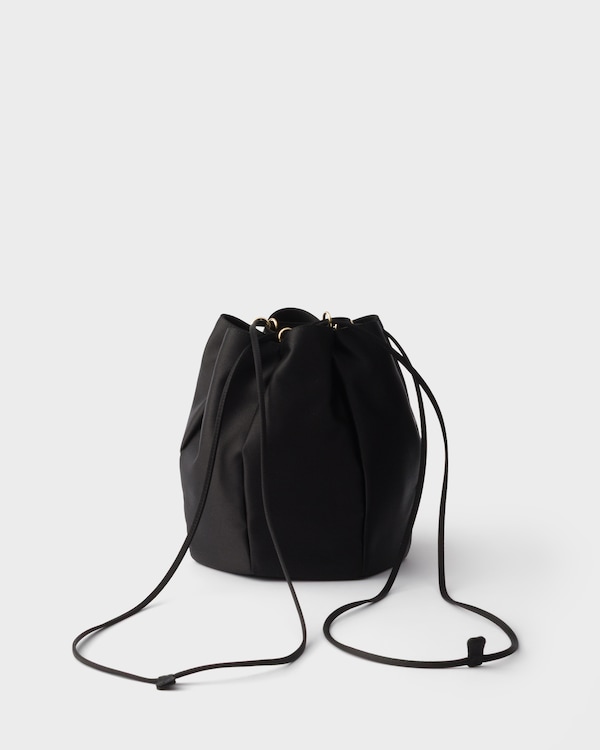 Satin mini bucket bag - Black Satin mini bucket bag - Black