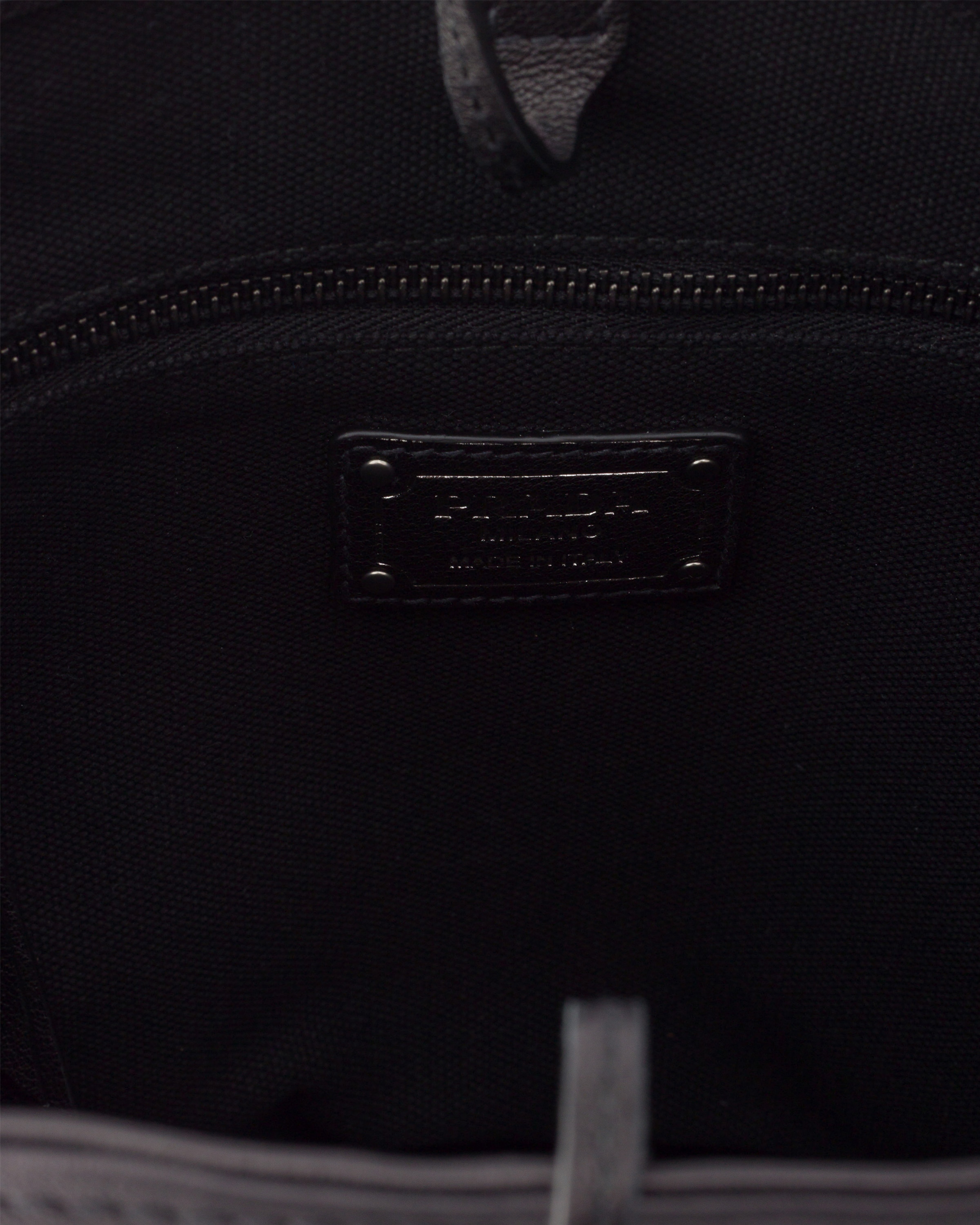 Prada Route leather mini-bucket bag