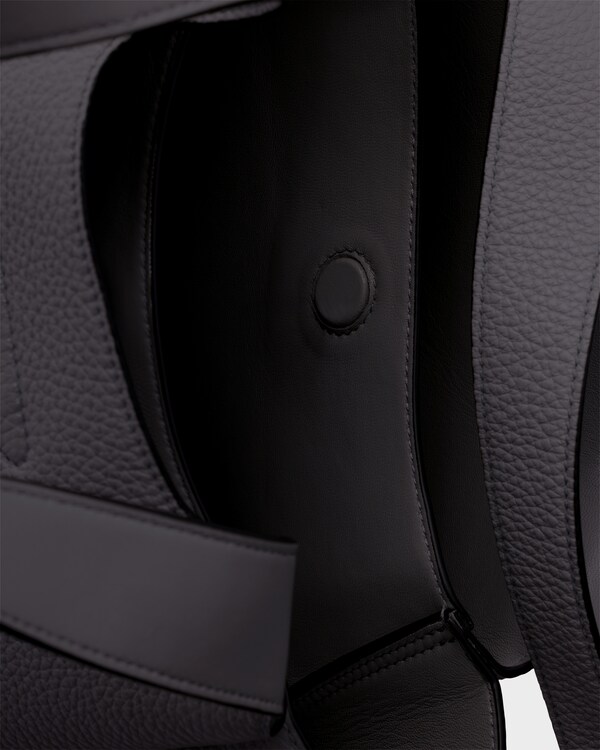 Small leather tote bag - Black Small leather tote bag - Black