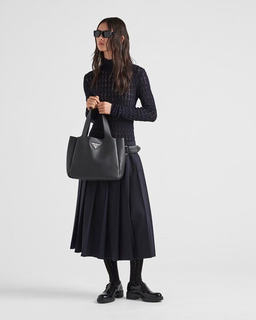 Prada Leather tote 2