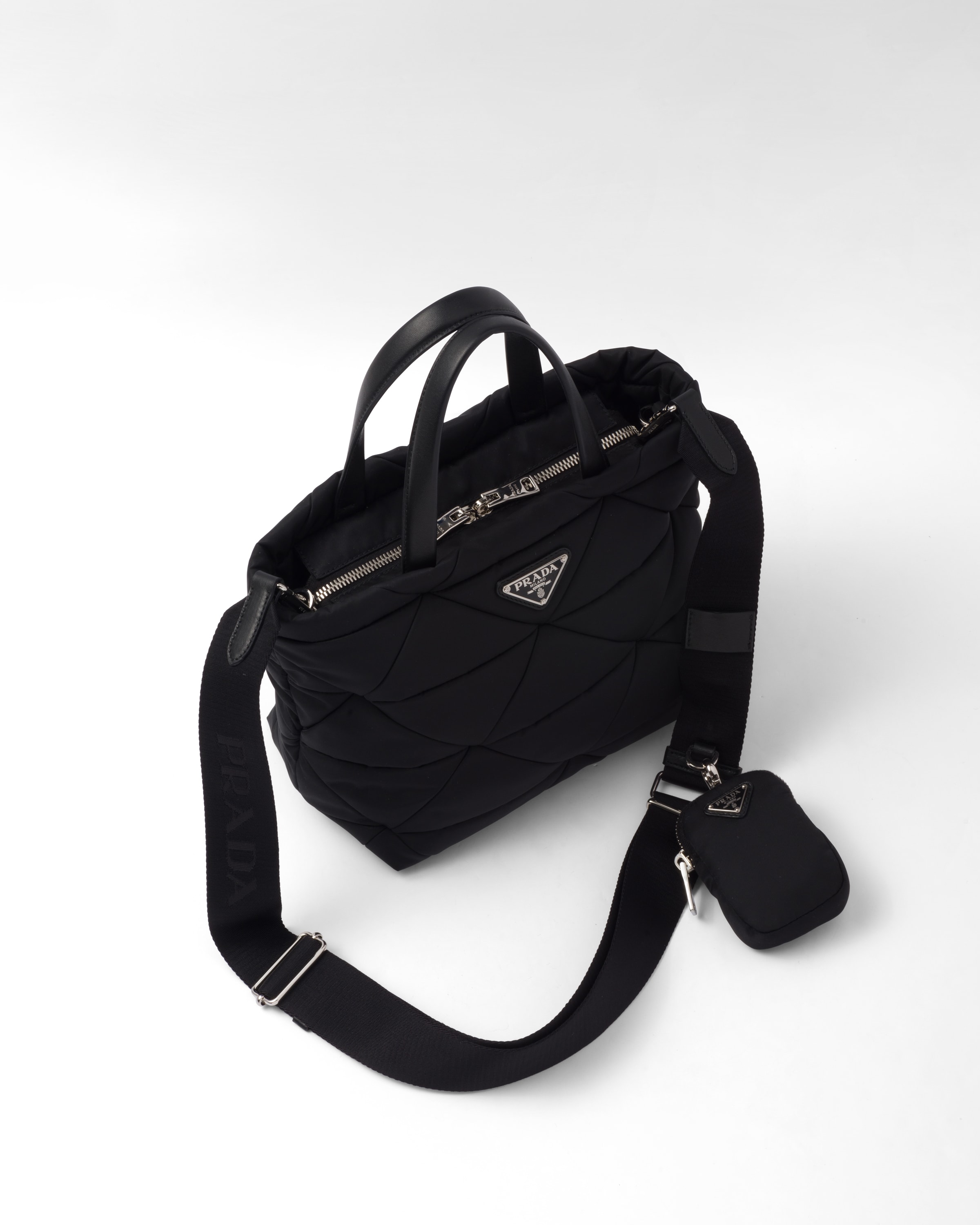 Prada nylon shopper sale