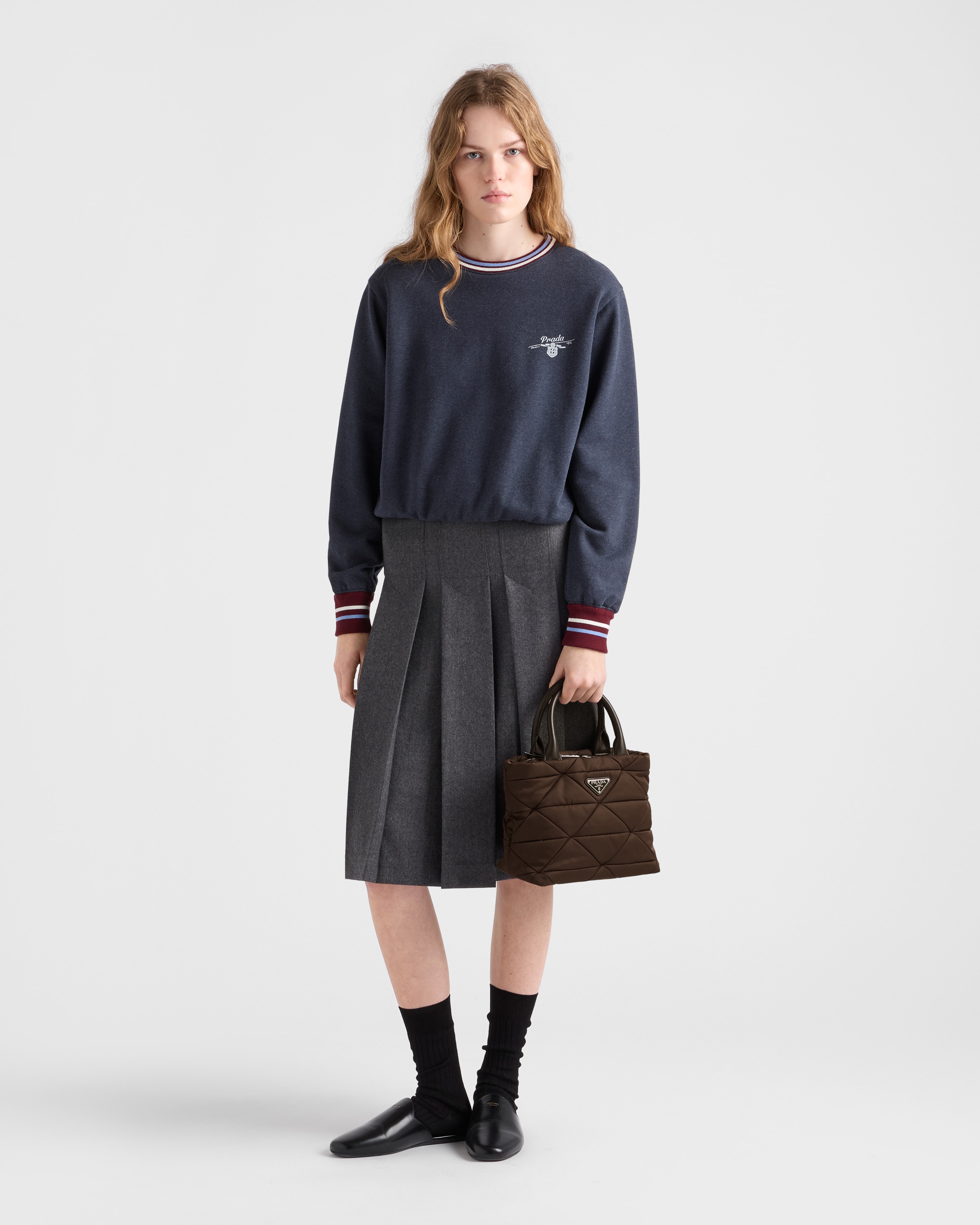 Sienna Small Padded Re-nylon Tote | PRADA - United States