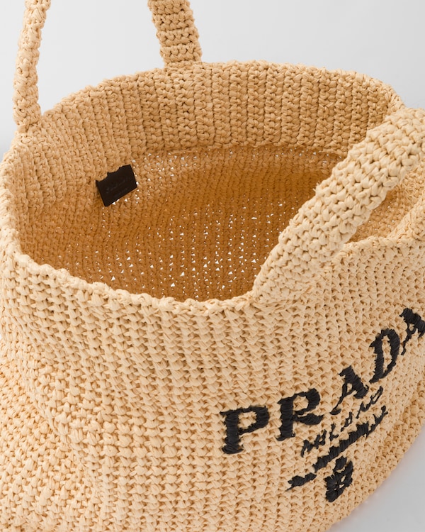 Natural Crochet Tote Bag PRADA
